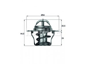 MAHLE ORIGINAL TX 4 83D termostatas, aušinimo skystis 
 Aušinimo sistema -> Termostatas/tarpiklis -> Thermostat
13 H 4070, 984 98 831, 98450800