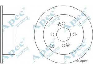 APEC braking DSK2497 stabdžių diskas 
 Dviratė transporto priemonės -> Stabdžių sistema -> Stabdžių diskai / priedai
584111C800, 584111C800