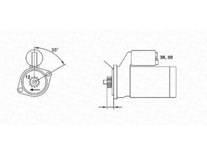MAGNETI MARELLI 943254004010 starteris 
 Elektros įranga -> Starterio sistema -> Starteris
M2T61171, MD164978