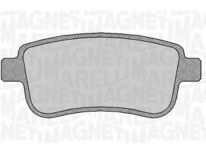 MAGNETI MARELLI 363916060382 stabdžių trinkelių rinkinys, diskinis stabdys 
 Techninės priežiūros dalys -> Papildomas remontas
440601416R, 440603734R, 440604694R