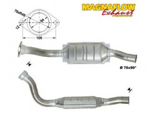 MAGNAFLOW 80966D katalizatoriaus keitiklis 
 Išmetimo sistema -> Katalizatoriaus keitiklis
1705EQ, 1484975080, 1484975080