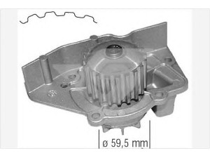 HUTCHINSON WP0027V vandens siurblys
1201-98, 1201-98