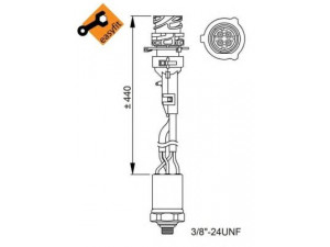 NRF 38950 slėgio jungiklis, oro kondicionavimas 
 Oro kondicionavimas -> Jungiklis
0088207110, 0088207710, A0088207110