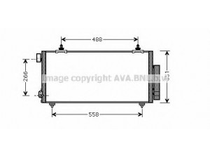 AVA QUALITY COOLING TO5381 kondensatorius, oro kondicionierius