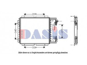 AKS DASIS 182180N kondensatorius, oro kondicionierius 
 Oro kondicionavimas -> Kondensatorius
7700811354, 7700825300