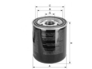 UNIFLUX FILTERS XH161 alyvos filtras
511 440, 691 681, E 7 NN 6714 FA