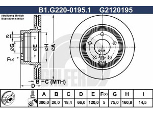 GALFER B1.G220-0195.1 stabdžių diskas 
 Dviratė transporto priemonės -> Stabdžių sistema -> Stabdžių diskai / priedai
34 21 6 764 651, 34 21 6 855 007