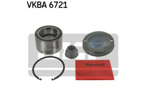 SKF VKBA 6721 rato guolio komplektas 
 Ašies montavimas/vairavimo mechanizmas/ratai -> Rato stebulė/montavimas -> Rato guolis
16 063 746 80, 3326.71, 51745702