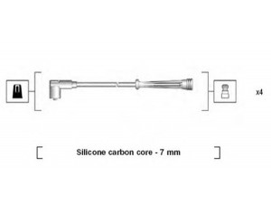 MAGNETI MARELLI 941145350732 uždegimo laido komplektas 
 Kibirkšties / kaitinamasis uždegimas -> Uždegimo laidai/jungtys
770107662
