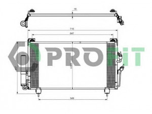PROFIT PR 1602C1 kondensatorius, oro kondicionierius 
 Oro kondicionavimas -> Kondensatorius
MN124248, MR958462