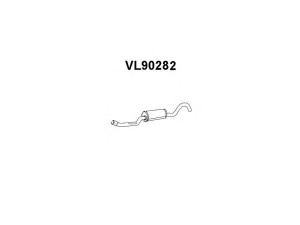 VENEPORTE VL90282 priekinis duslintuvas
3531553