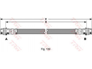 TRW PHA319 stabdžių žarnelė 
 Stabdžių sistema -> Stabdžių žarnelės
480667, 1472157080, 1472157080
