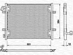 MAGNETI MARELLI 350203139000 kondensatorius, oro kondicionierius 
 Oro kondicionavimas -> Kondensatorius
6025313325