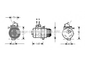 AVA QUALITY COOLING TOK003 kompresorius, oro kondicionierius 
 Oro kondicionavimas -> Kompresorius/dalys
8832050040, 8832050041