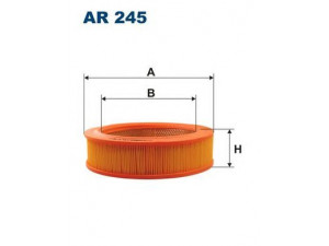 FILTRON AR245 oro filtras 
 Techninės priežiūros dalys -> Techninės priežiūros intervalai
188, IM188, 9974298, PC1011, PC256