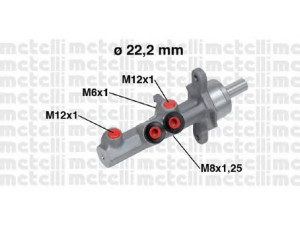 METELLI 05-0721 pagrindinis cilindras, stabdžiai 
 Stabdžių sistema -> Pagrindinis stabdžių cilindras
1K1 614 019F, 1K1 614 019F, 1K1 614 019F