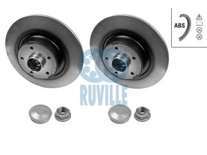 RUVILLE 5590BD stabdžių diskas 
 Ašies montavimas/vairavimo mechanizmas/ratai -> Rato stebulė/montavimas -> Rato guolis
77 01 206 924