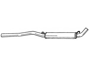 AKS DASIS SG10405 vidurinis duslintuvas