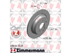 ZIMMERMANN 400.6473.20 stabdžių diskas 
 Dviratė transporto priemonės -> Stabdžių sistema -> Stabdžių diskai / priedai
639 423 0112
