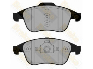 Brake ENGINEERING PA1776 stabdžių trinkelių rinkinys, diskinis stabdys 
 Techninės priežiūros dalys -> Papildomas remontas
410600032R, 410602933R, 410607369R