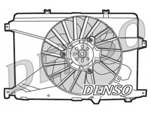 DENSO DER01014 ventiliatorius, radiatoriaus 
 Aušinimo sistema -> Oro aušinimas
60698731, 60698731