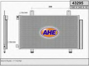 AHE 43295 kondensatorius, oro kondicionierius 
 Oro kondicionavimas -> Kondensatorius
71743782