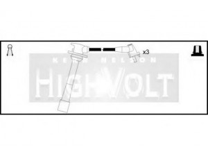 STANDARD OEF586 uždegimo laido komplektas 
 Kibirkšties / kaitinamasis uždegimas -> Uždegimo laidai/jungtys
19037-62010, 90919-15417, 90919-15418