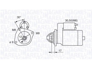 MAGNETI MARELLI 063280021010 starteris 
 Elektros įranga -> Starterio sistema -> Starteris
1140757, 1144505, 1350459, 1368974