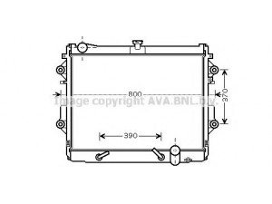 AVA QUALITY COOLING TO2491 radiatorius, variklio aušinimas
1640050380