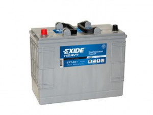 EXIDE EF1421 starterio akumuliatorius; starterio akumuliatorius