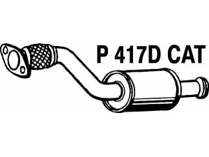 FENNO P417DCAT katalizatoriaus keitiklis 
 Išmetimo sistema -> Katalizatoriaus keitiklis
BM80345H, 20020-00QAC, 20020-00QAC