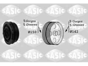 SASIC 2156038 skriemulys, alkūninis velenas 
 Diržinė pavara -> Dirželio skriemulys
LHG100750, LHG100750L