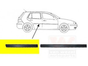 VAN WEZEL 5888426 apdailos/apsauginės juostelė, durelės 
 Kėbulas -> Apdaila/apsauga/dekoratyvinės juostelės/emblemos -> Apdailos/apsauginės juostelės
1J4 853 754 D, 1J4 853 754 D B41