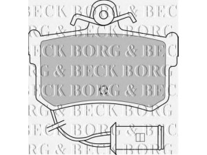 BORG & BECK BBP1161 stabdžių trinkelių rinkinys, diskinis stabdys 
 Techninės priežiūros dalys -> Papildomas remontas
43022SG9001HS, 43022SG9V00, 43244SG9000