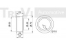 TREVI AUTOMOTIVE TD1504 įtempiklio skriemulys, paskirstymo diržas 
 Techninės priežiūros dalys -> Papildomas remontas
4824147, 4852375, 7302681, 4824147