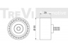 TREVI AUTOMOTIVE TA2001 kreipiantysis skriemulys, V formos rumbuotas diržas 
 Diržinė pavara -> V formos rumbuotas diržas/komplektas -> Laisvasis/kreipiamasis skriemulys
11287800562, 7800562