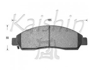 KAISHIN FK4055 stabdžių trinkelių rinkinys, diskinis stabdys 
 Techninės priežiūros dalys -> Papildomas remontas
8973186750, 8973293330, 8973682520