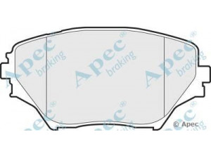 APEC braking PAD1262 stabdžių trinkelių rinkinys, diskinis stabdys 
 Techninės priežiūros dalys -> Papildomas remontas
0446542070, 0446542071, 0446542080