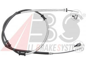 A.B.S. K19059 trosas, stovėjimo stabdys 
 Stabdžių sistema -> Valdymo svirtys/trosai
51750480