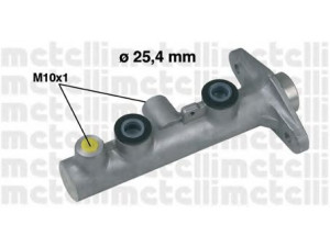 METELLI 05-0347 pagrindinis cilindras, stabdžiai 
 Stabdžių sistema -> Pagrindinis stabdžių cilindras
59110-26050