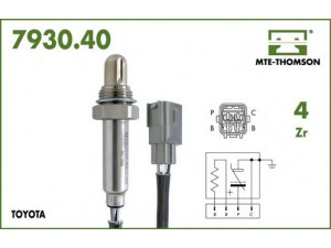 MTE-THOMSON 7930.40.032 lambda jutiklis 
 Variklis -> Variklio elektra
89465-06070, 89465-06130, 89465-07060