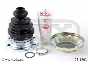CDX 25-1703 gofruotoji membrana, kardaninis velenas 
 Ratų pavara -> Gofruotoji membrana
