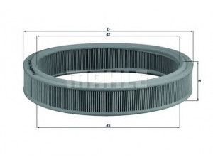 KNECHT LX 38 oro filtras 
 Filtrai -> Oro filtras
5005530, A790X9601CA, 7701348248