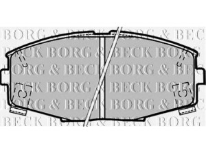BORG & BECK BBP1164 stabdžių trinkelių rinkinys, diskinis stabdys 
 Techninės priežiūros dalys -> Papildomas remontas
04465-14100, 04465-14120, 0446514100