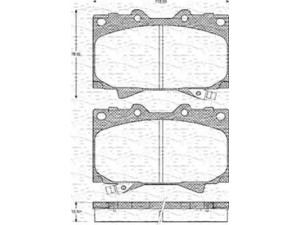 MAGNETI MARELLI 363702161135 stabdžių trinkelių rinkinys, diskinis stabdys 
 Techninės priežiūros dalys -> Papildomas remontas
04465-60120, 04465-60150, 04465-60160