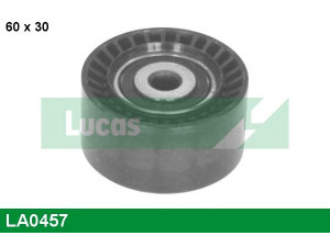 LUCAS ENGINE DRIVE LA0457 kreipiantysis skriemulys, V formos rumbuotas diržas 
 Diržinė pavara -> V formos rumbuotas diržas/komplektas -> Laisvasis/kreipiamasis skriemulys