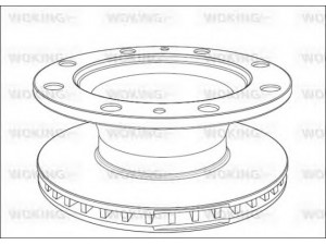 WOKING NSA1014.20 stabdžių diskas 
 Dviratė transporto priemonės -> Stabdžių sistema -> Stabdžių diskai / priedai
1907526, 1907527, 1907530, 1908578