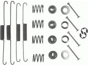 FERODO FBA109 priedų komplektas, stabdžių trinkelės 
 Stabdžių sistema -> Būgninis stabdys -> Dalys/priedai