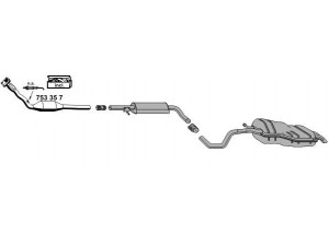 ERNST 010442 išmetimo sistema 
 Išmetimo sistema -> Išmetimo sistema, visa