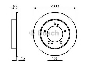 BOSCH 0 986 478 377 stabdžių diskas 
 Dviratė transporto priemonės -> Stabdžių sistema -> Stabdžių diskai / priedai
55211 80000 000, 55211 80000 A00